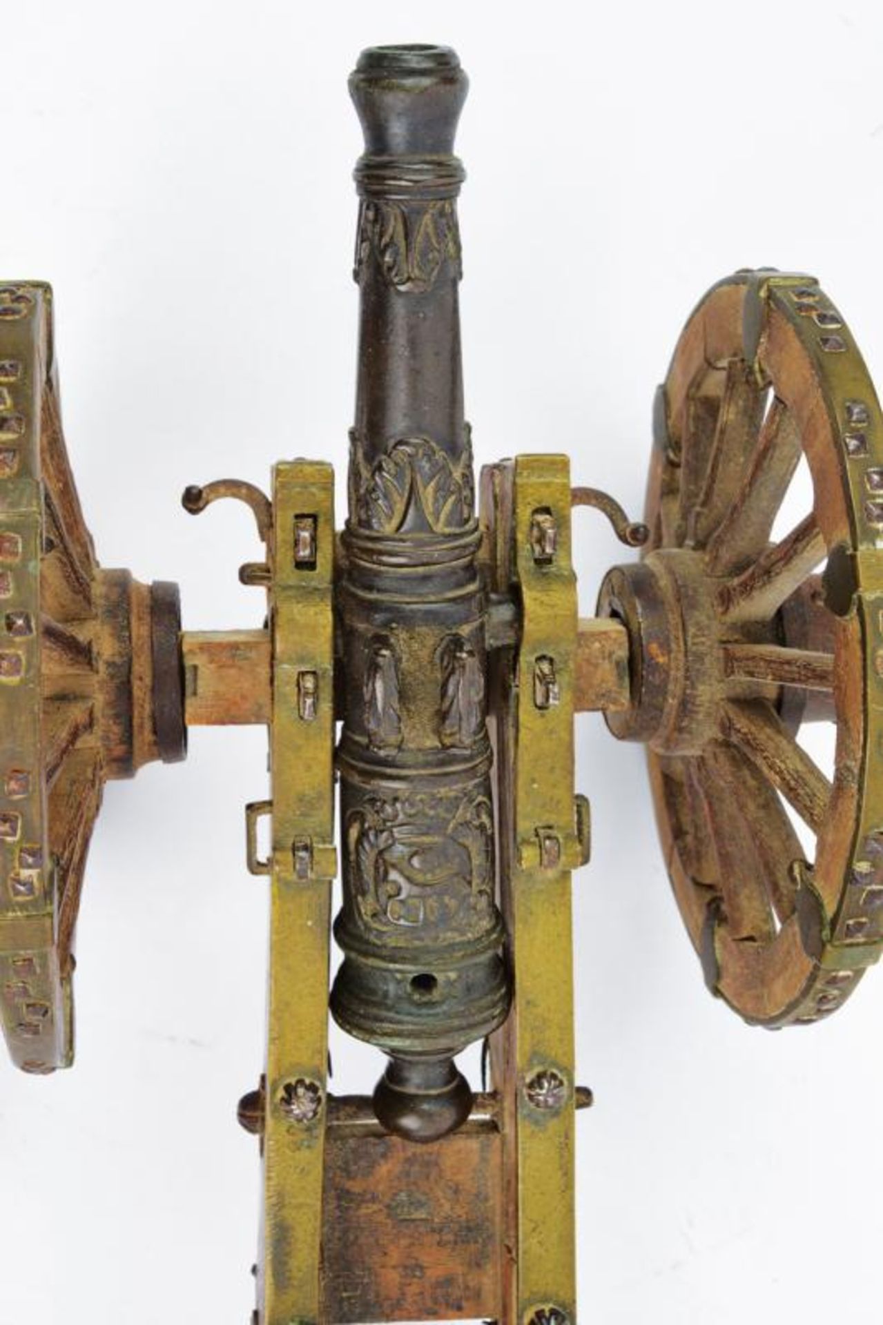 A miniature table cannon with suppor - Image 4 of 4