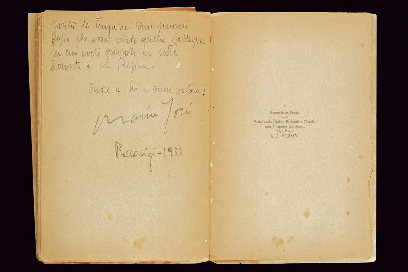 Maria Jose of Belgium - A volume with inscription - Image 4 of 8