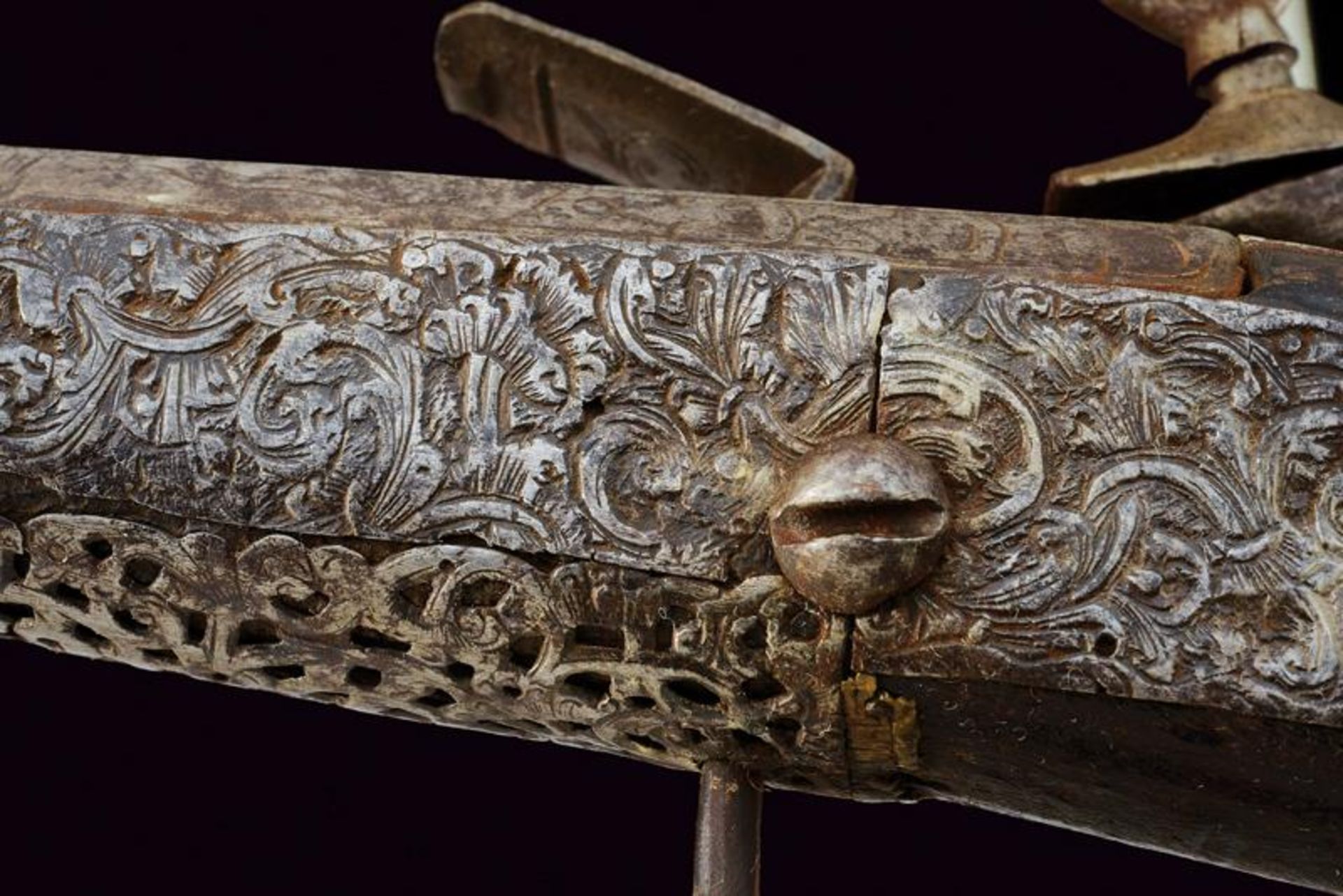 A miquelet flintlock gun - Image 5 of 10