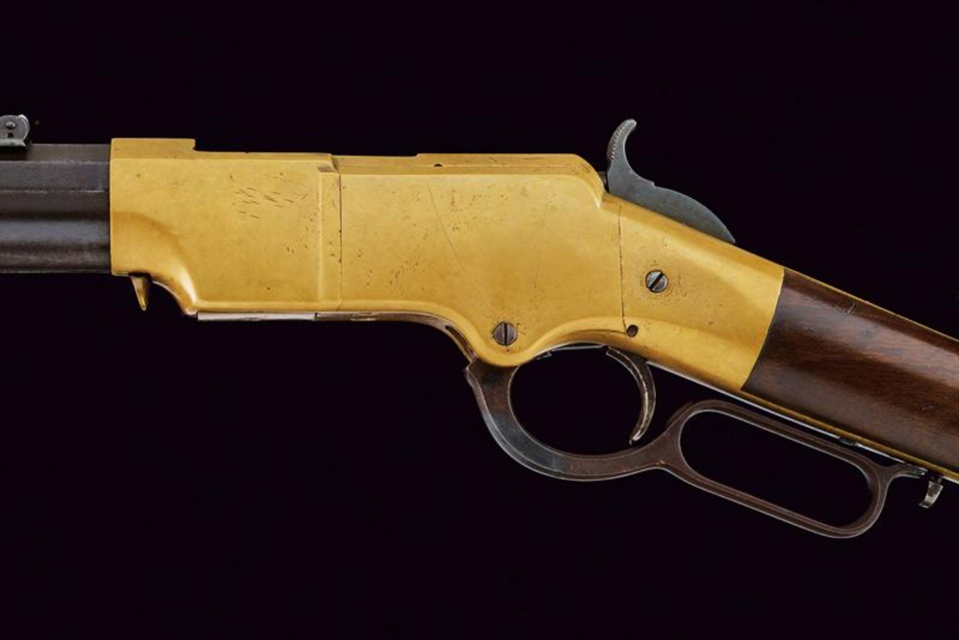 A rare Brass Frame Henry Rifle - Bild 7 aus 11