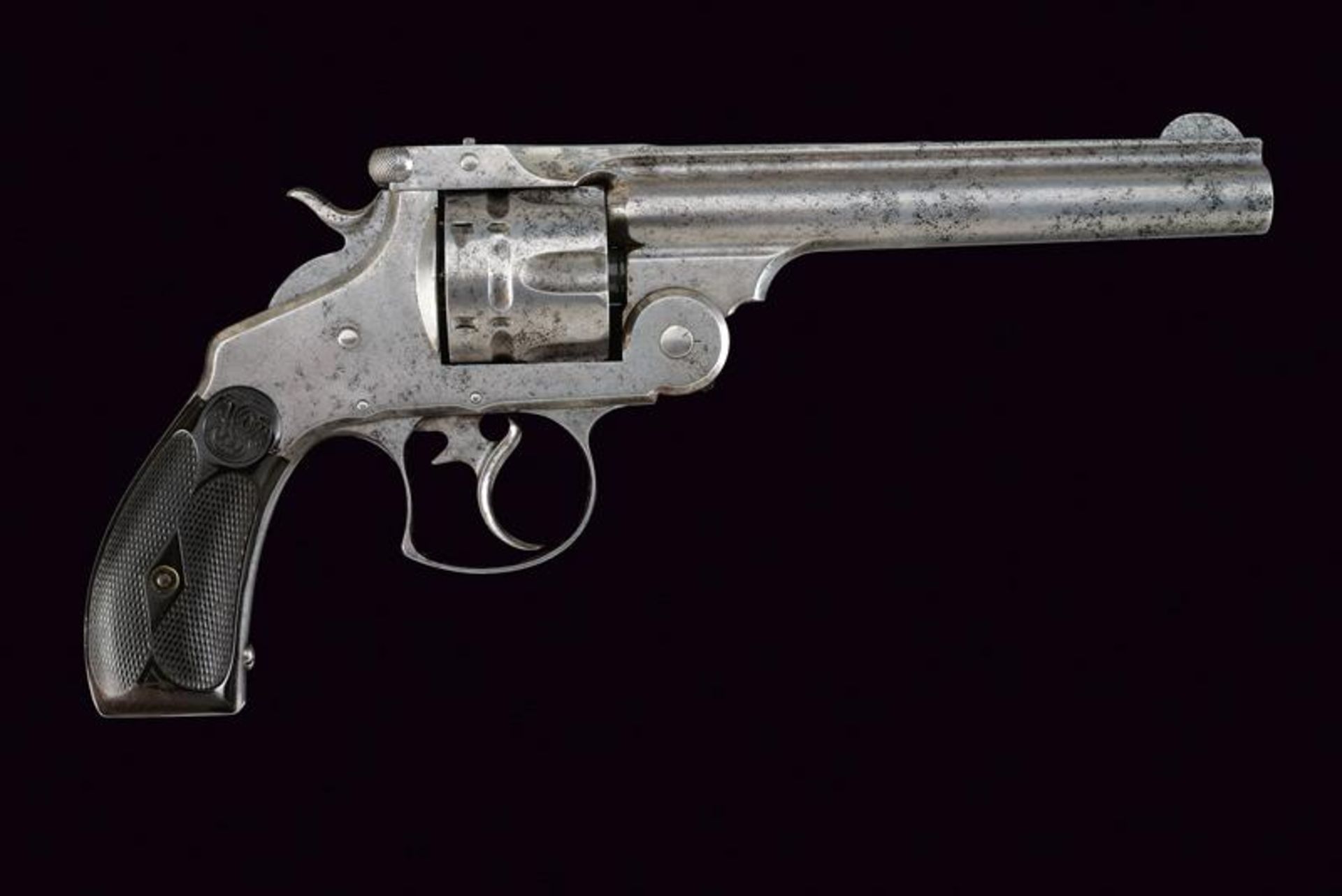 A S&W 44 Double Action First Model Revolver - Bild 6 aus 6