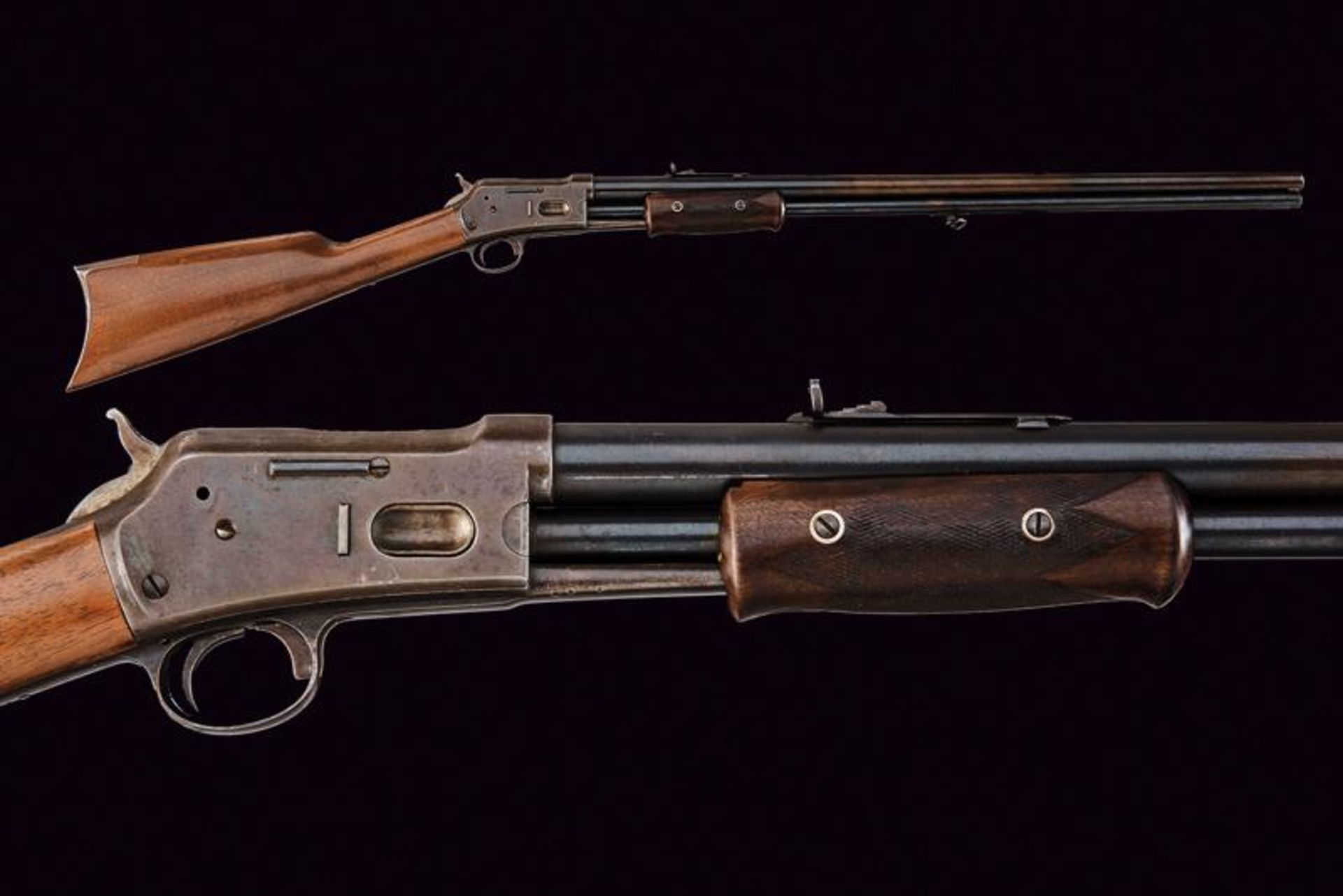 A Colt Lightning Slide Action Rifle, medium frame