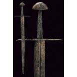 A medieval sword