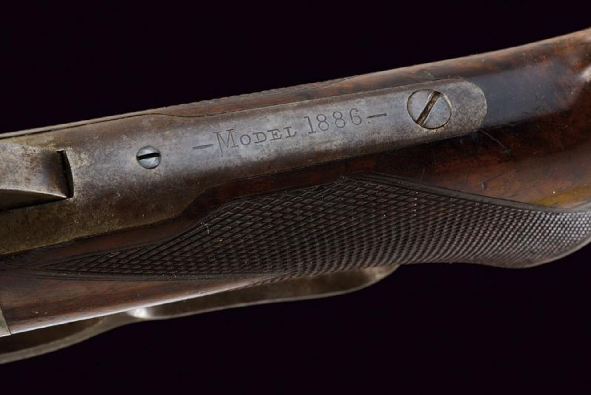 A Winchester Model 1886 Rifle - Bild 7 aus 10
