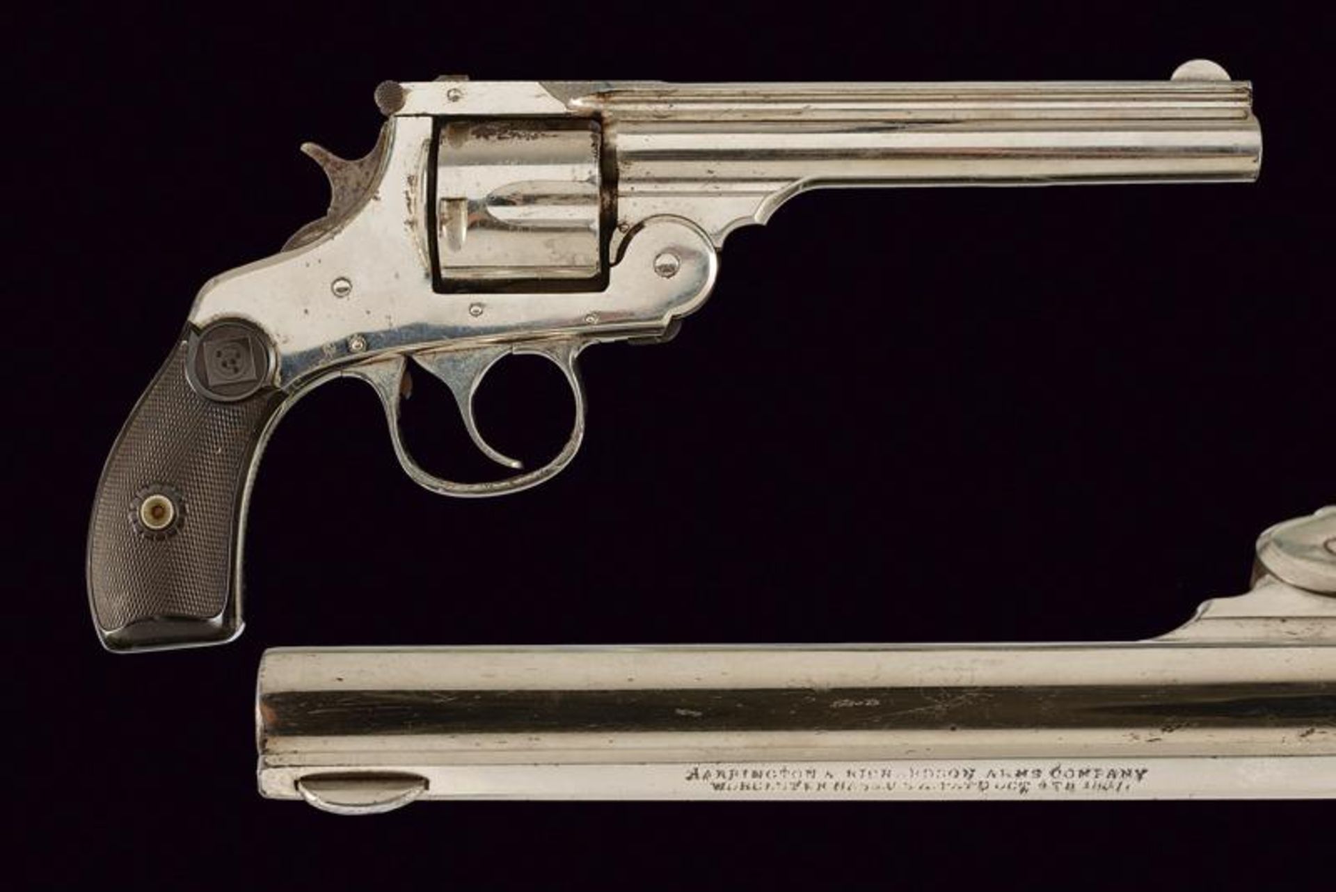 A Harrington & Richards center-fire revolver