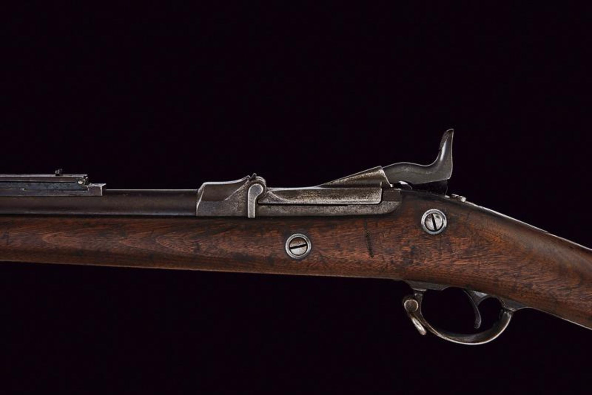 An 1873 model Springfield Trapdoor rifle - Image 4 of 7