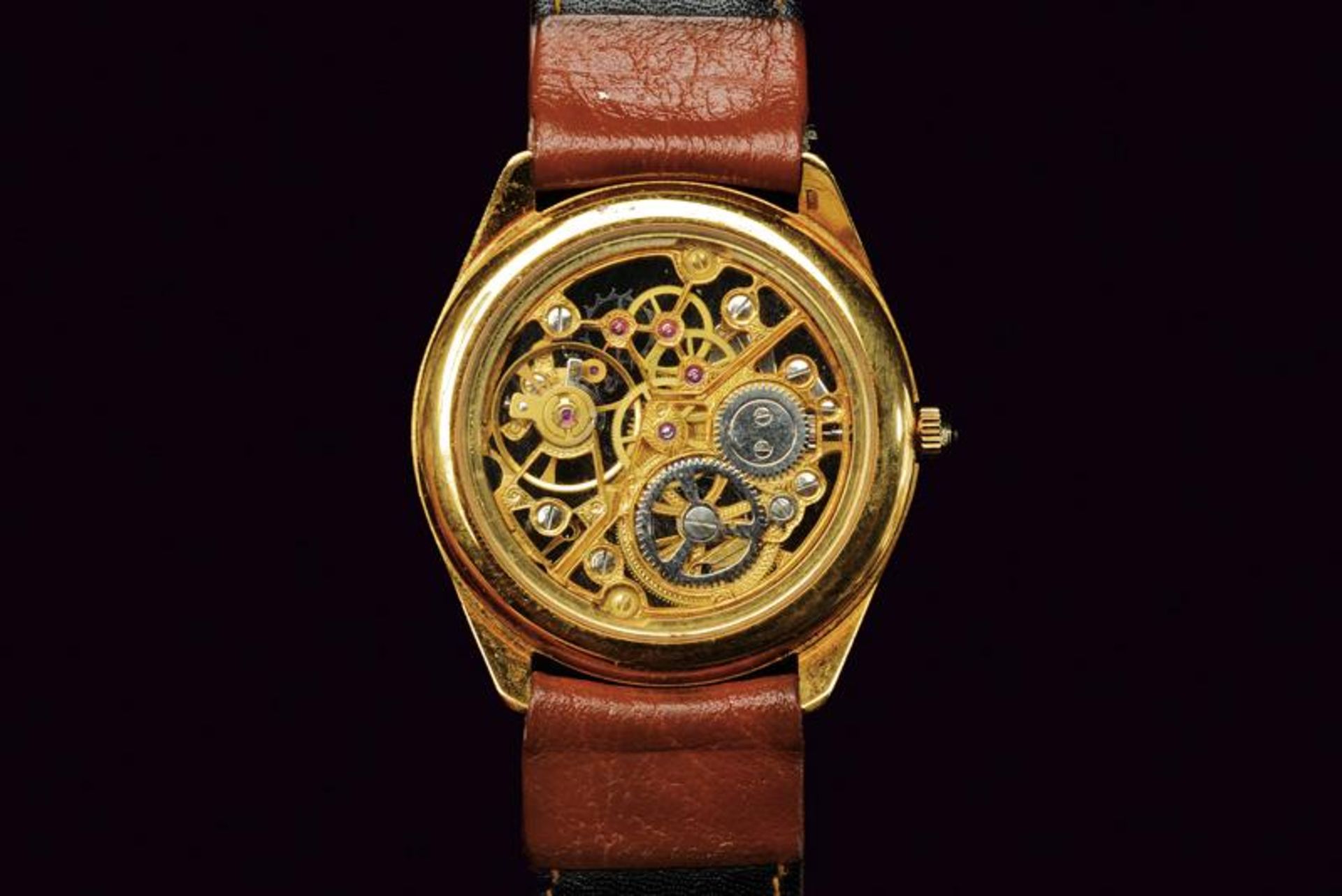 Gold and diamonds wrist watch - Bild 2 aus 3