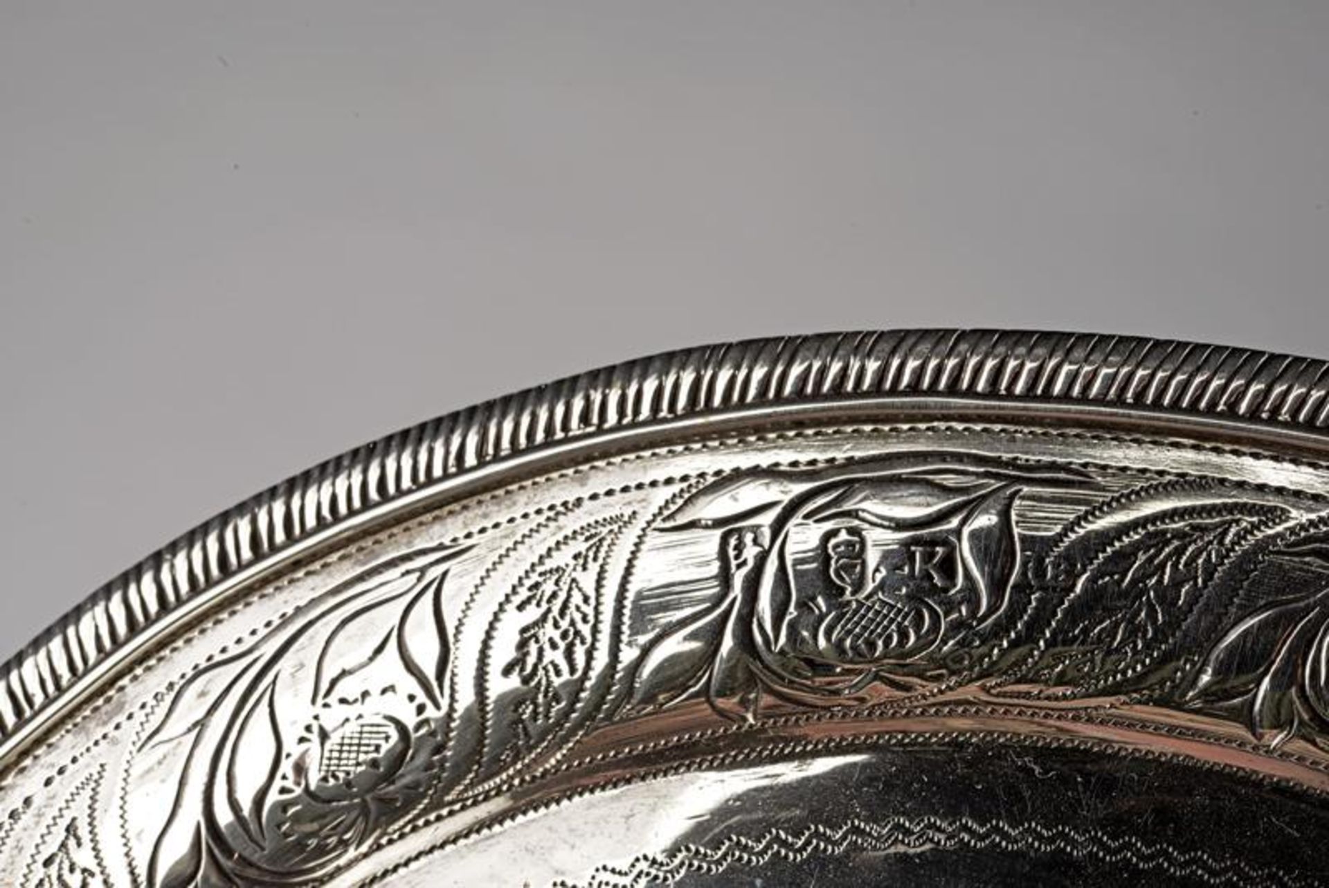 A sterling silver cake basket - Image 3 of 4