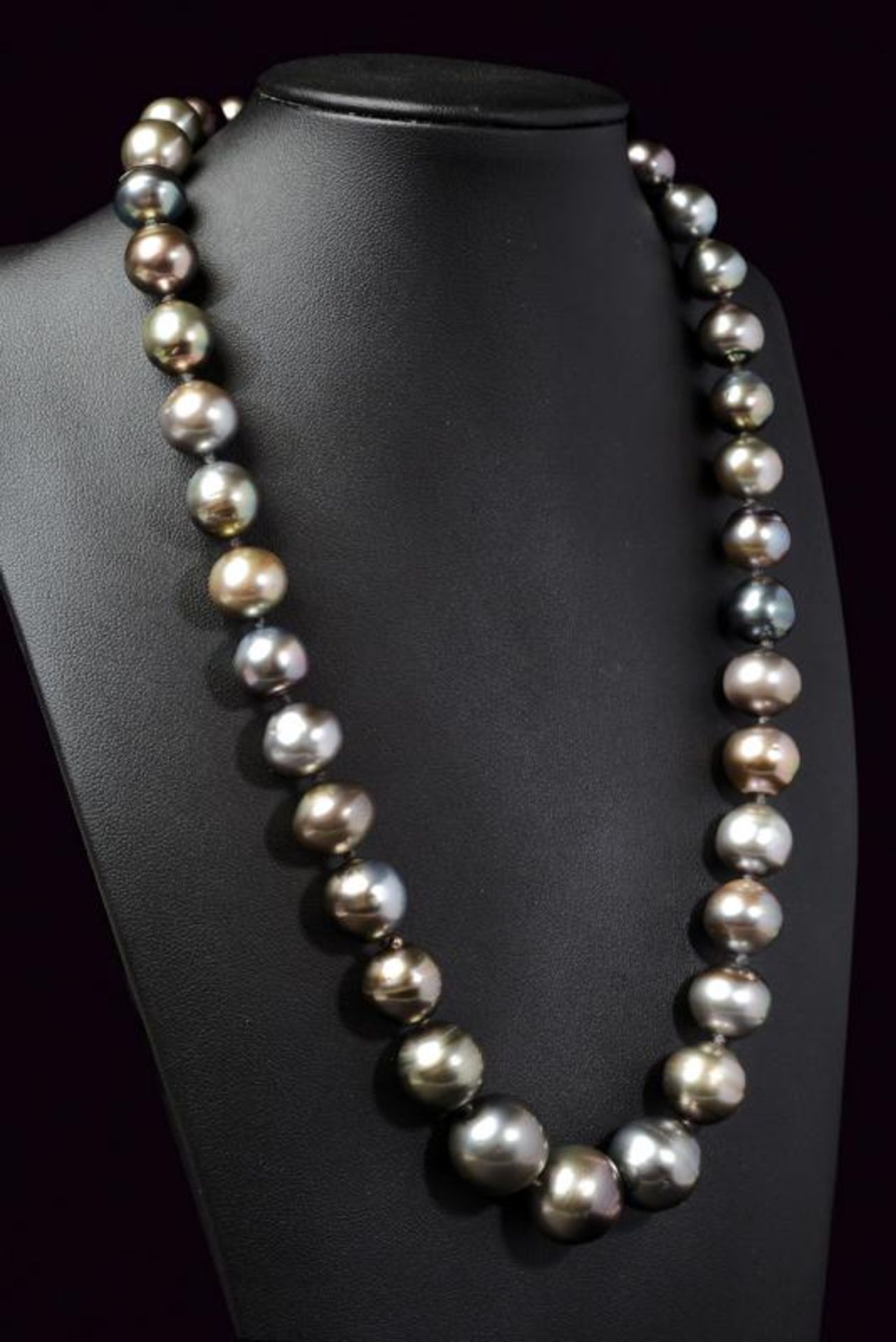 10-16 mm Tahitian baroque pearl necklace