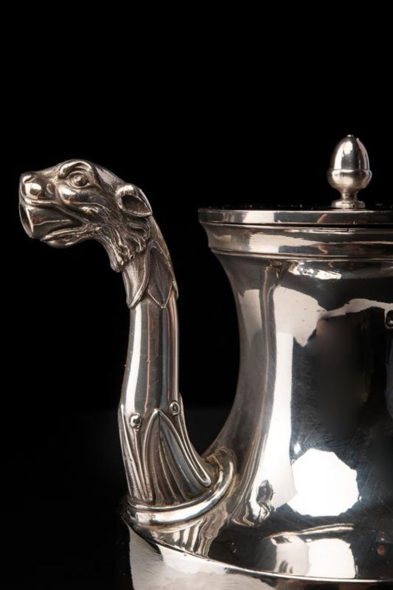 A silver coffee pot - Image 2 of 4