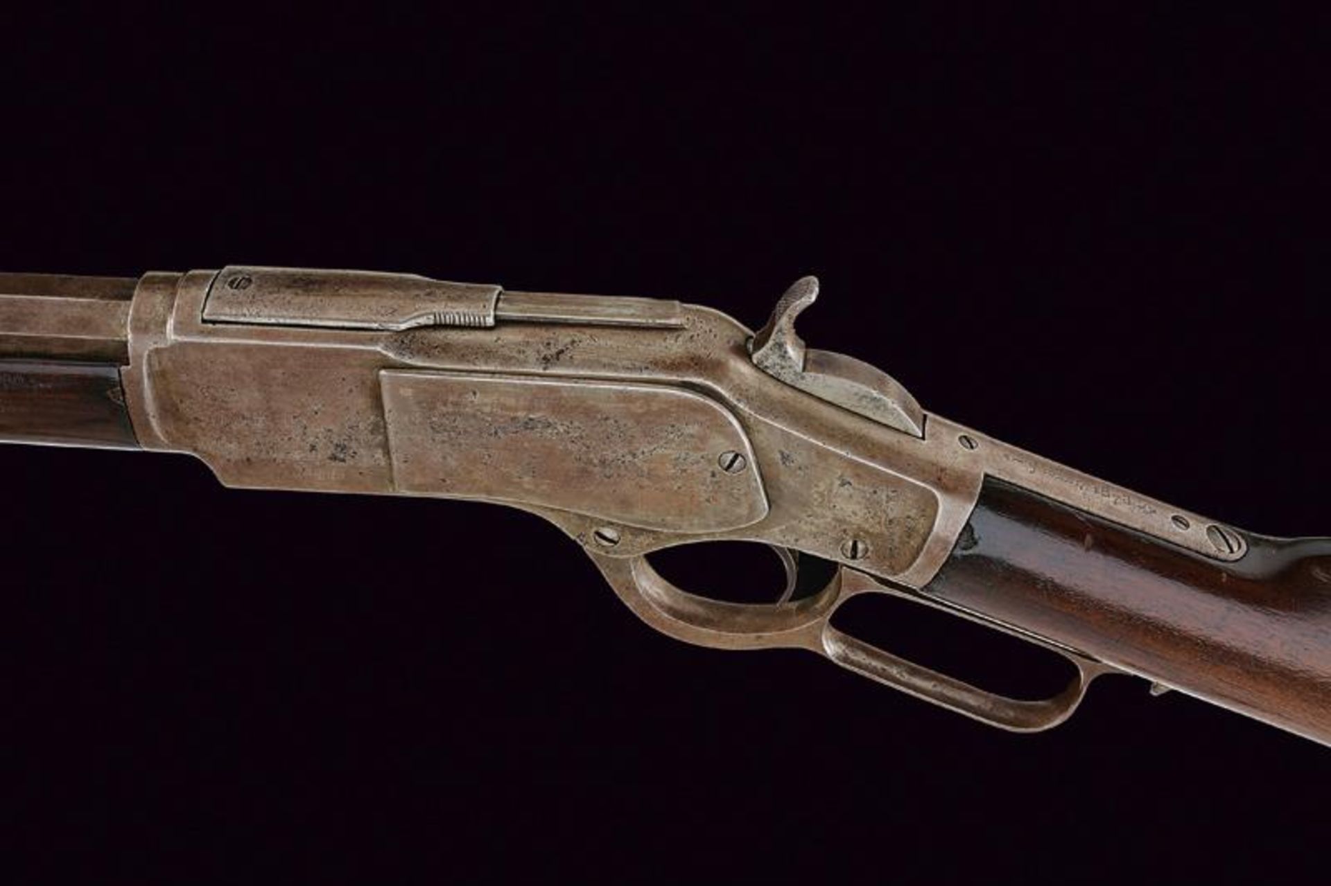 A Winchester Model 1873 rifle - Bild 3 aus 6