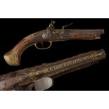 An interesting flintlock pistol by Georg Keiser