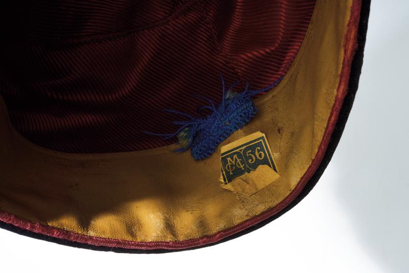 A rare 'Bersaglieri' captain's cap of the 12th Regiment - Image 5 of 5