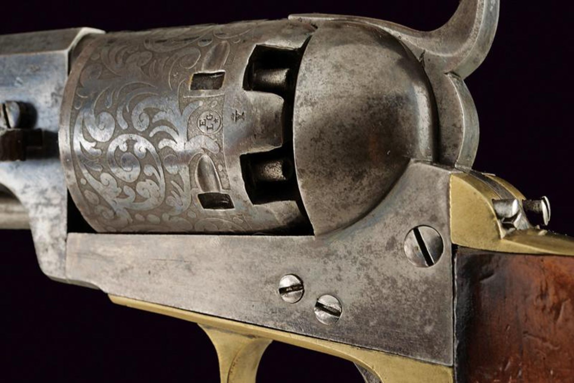 A Colt Model 1851 Navy Revolver - Bild 4 aus 6