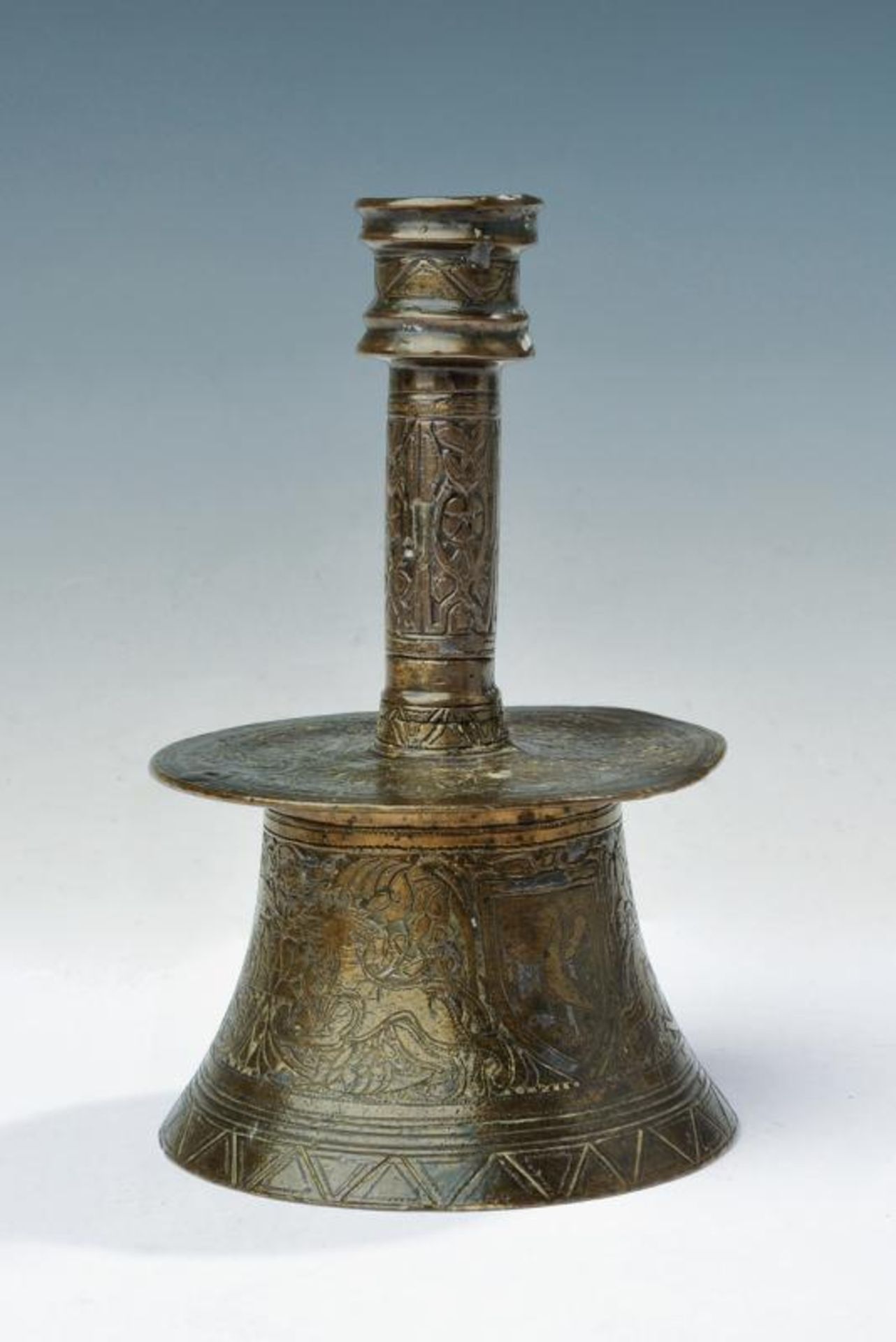 A bronce candlestick