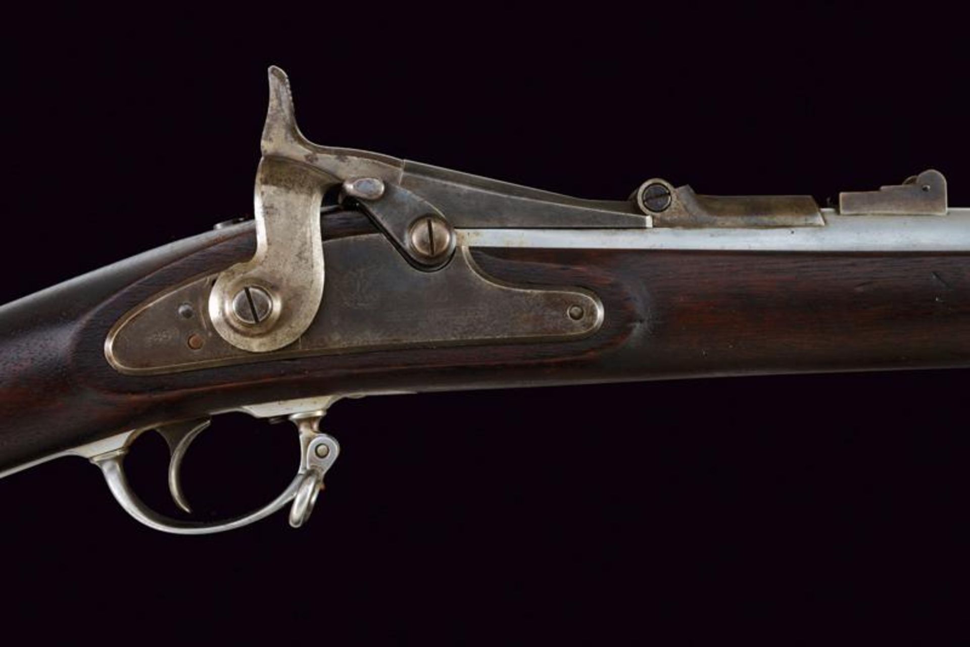 An 1866 model Allin Conversion Rifle - Bild 3 aus 11