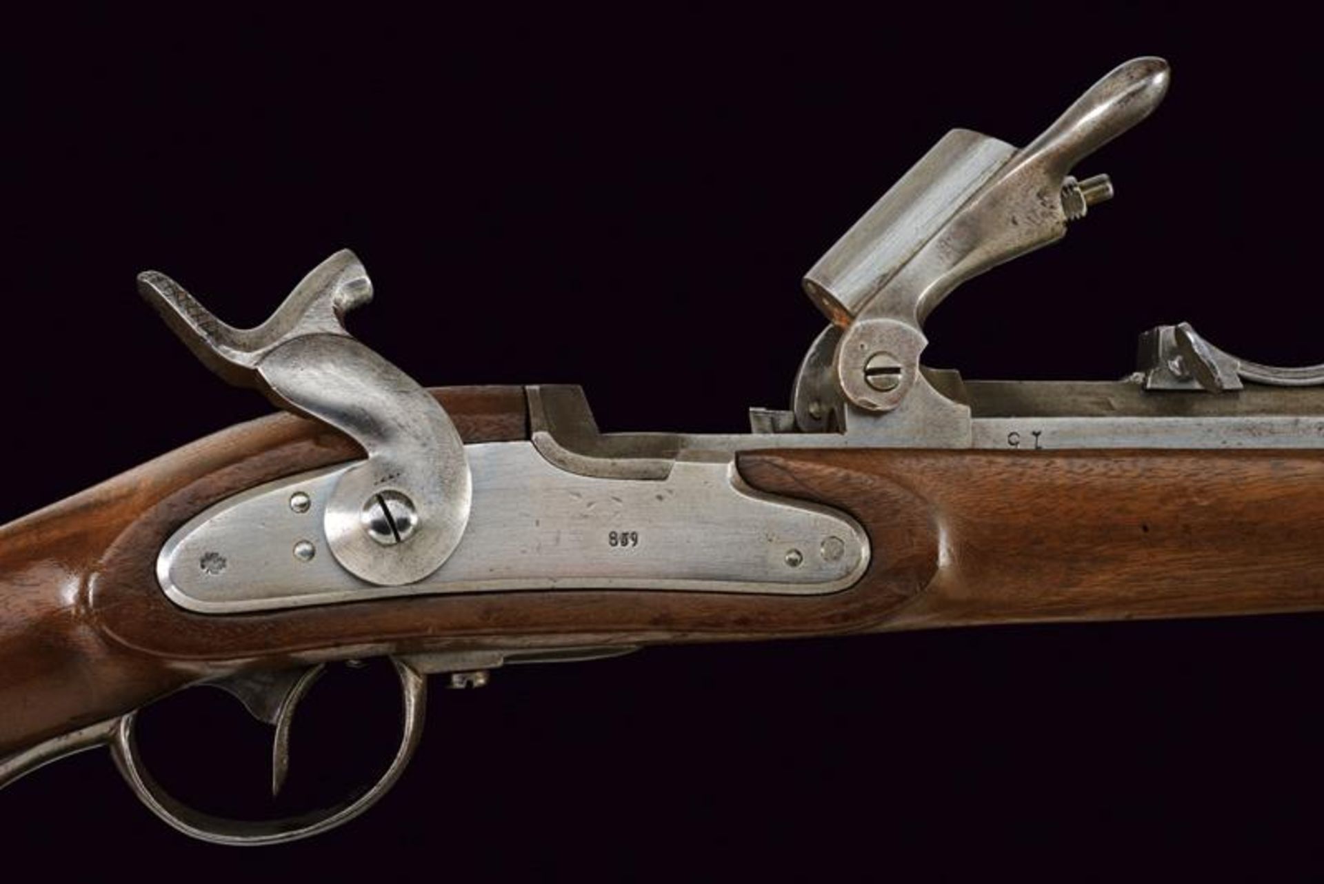 An 1854/67 model Wanzel system Jägerstutzen with bayonet - Bild 9 aus 10
