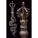 A Vajra flaming wisdom sword