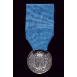 A silver medal for military bravery