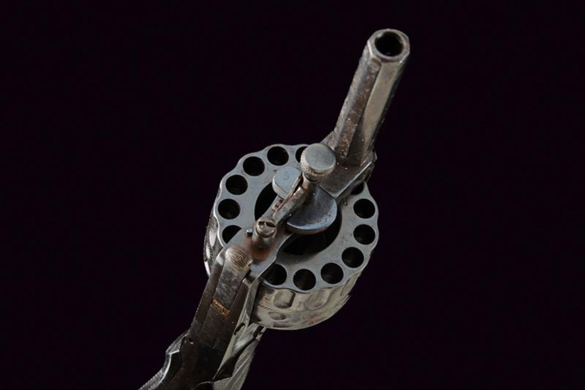 A rare 15-shot centerfire revolver - Bild 3 aus 6