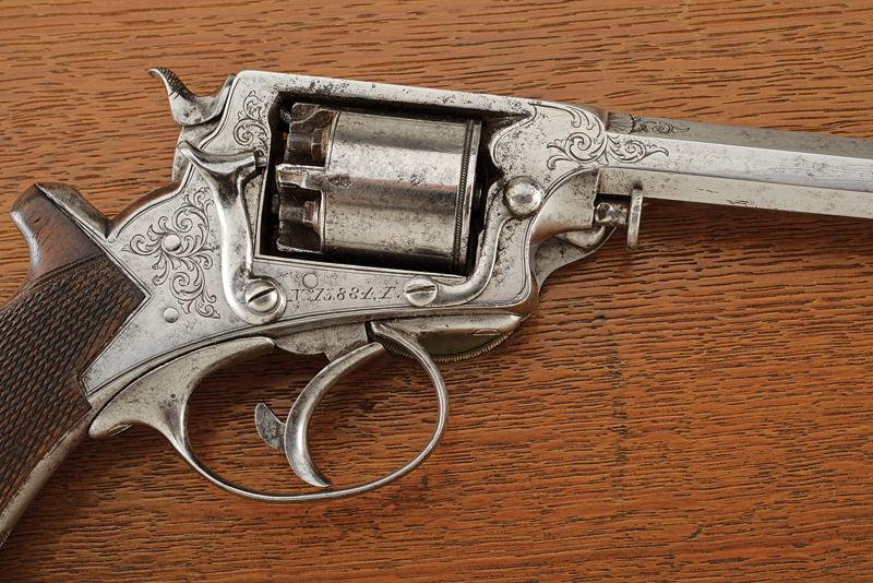 A cased Tranter percussion revolver by John Blanch & Son - Image 4 of 7