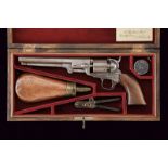 A cased Colt 1851 Navy Revolver