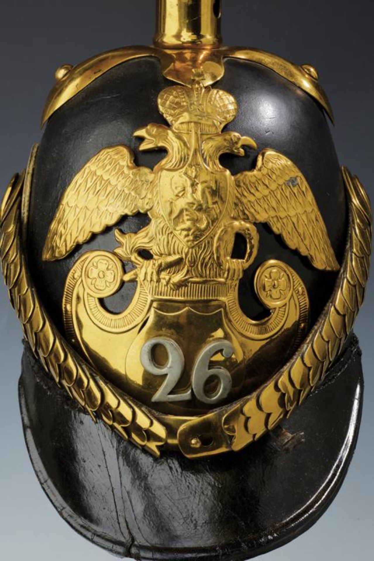 A 26th Mogilevsky Infantry Imperial Russian 1844 Model Helmet - Bild 2 aus 7