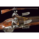 A fine double-barrelled sporting gun by Puiforcat