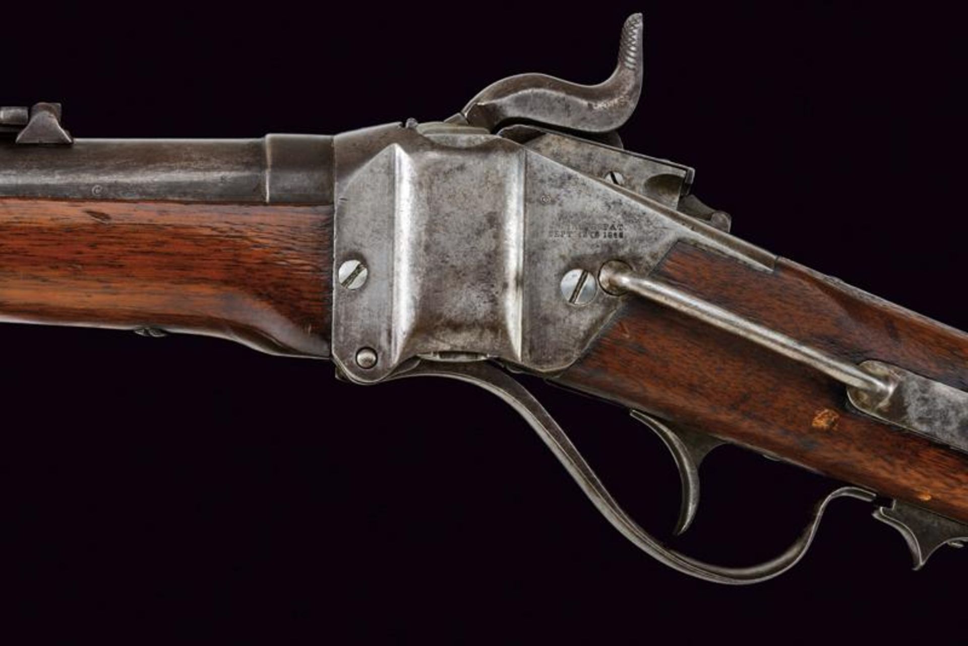 A 1859 Sharps New Model Carbine converted to metallic cartridge - Bild 2 aus 10