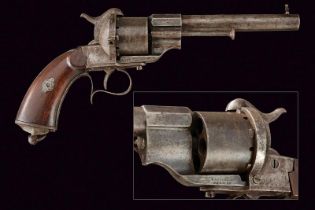 A Long Type Glisenti pinfire revolver