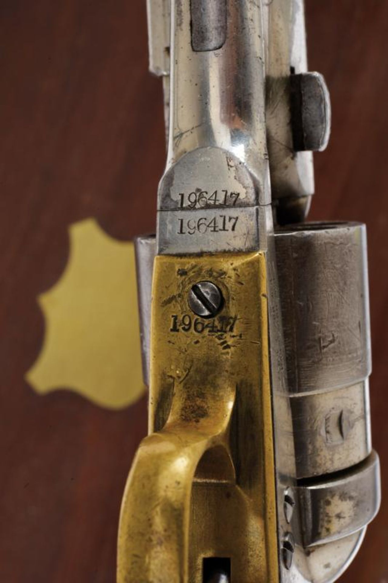 A rare Richard Conversion Colt 1860 model Army revolver - Bild 7 aus 10