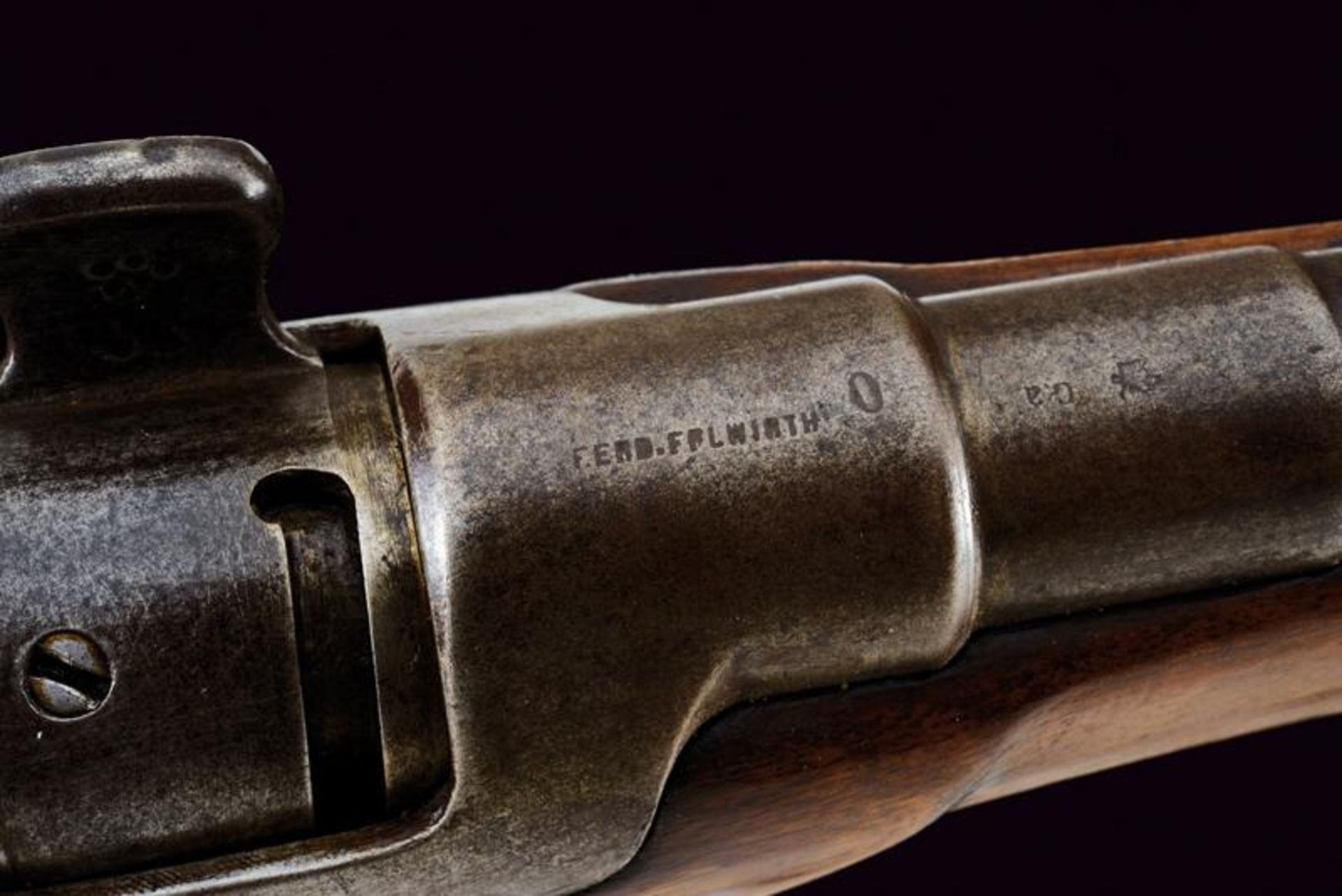 An 1867/77 model Werndl carbine with bayonet - Bild 4 aus 10