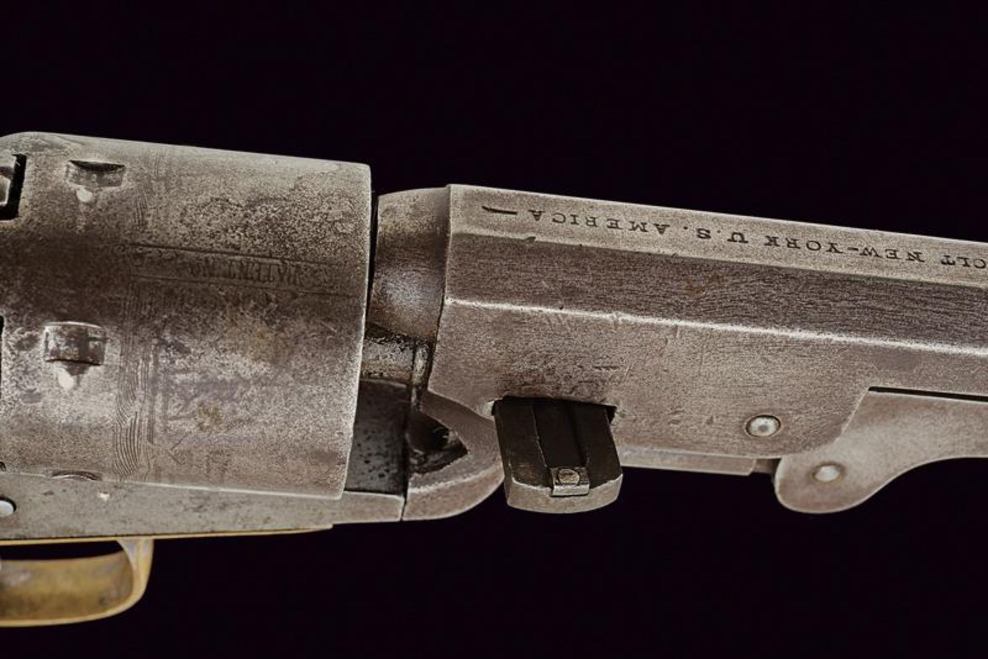 A Colt Model 1851 Navy Revolver - Bild 3 aus 9