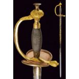 An 1849 model infantry officer's sword