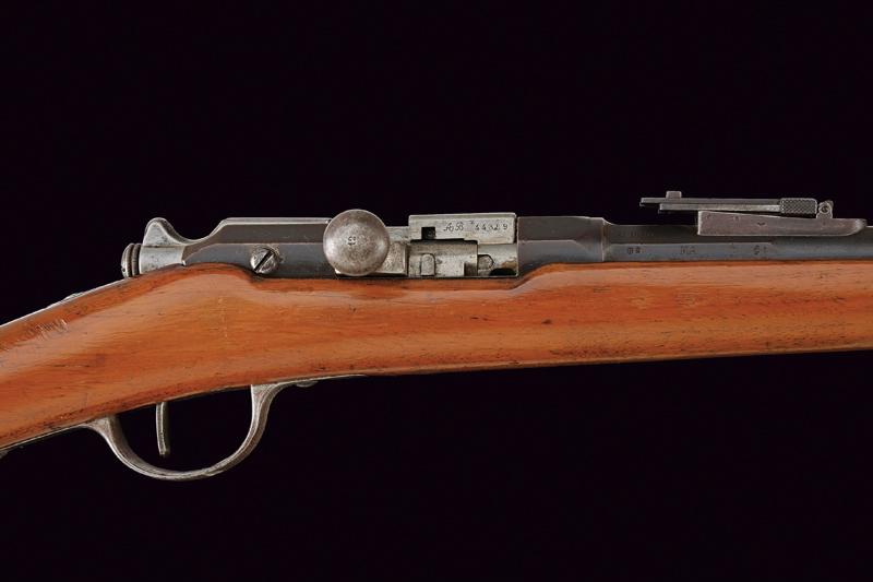 An 1874 M80 model bolt-action Gras rifle with bayonet - Image 2 of 7