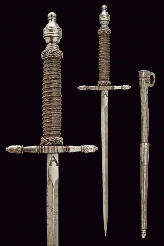 A dagger with scabbard