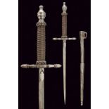 A dagger with scabbard
