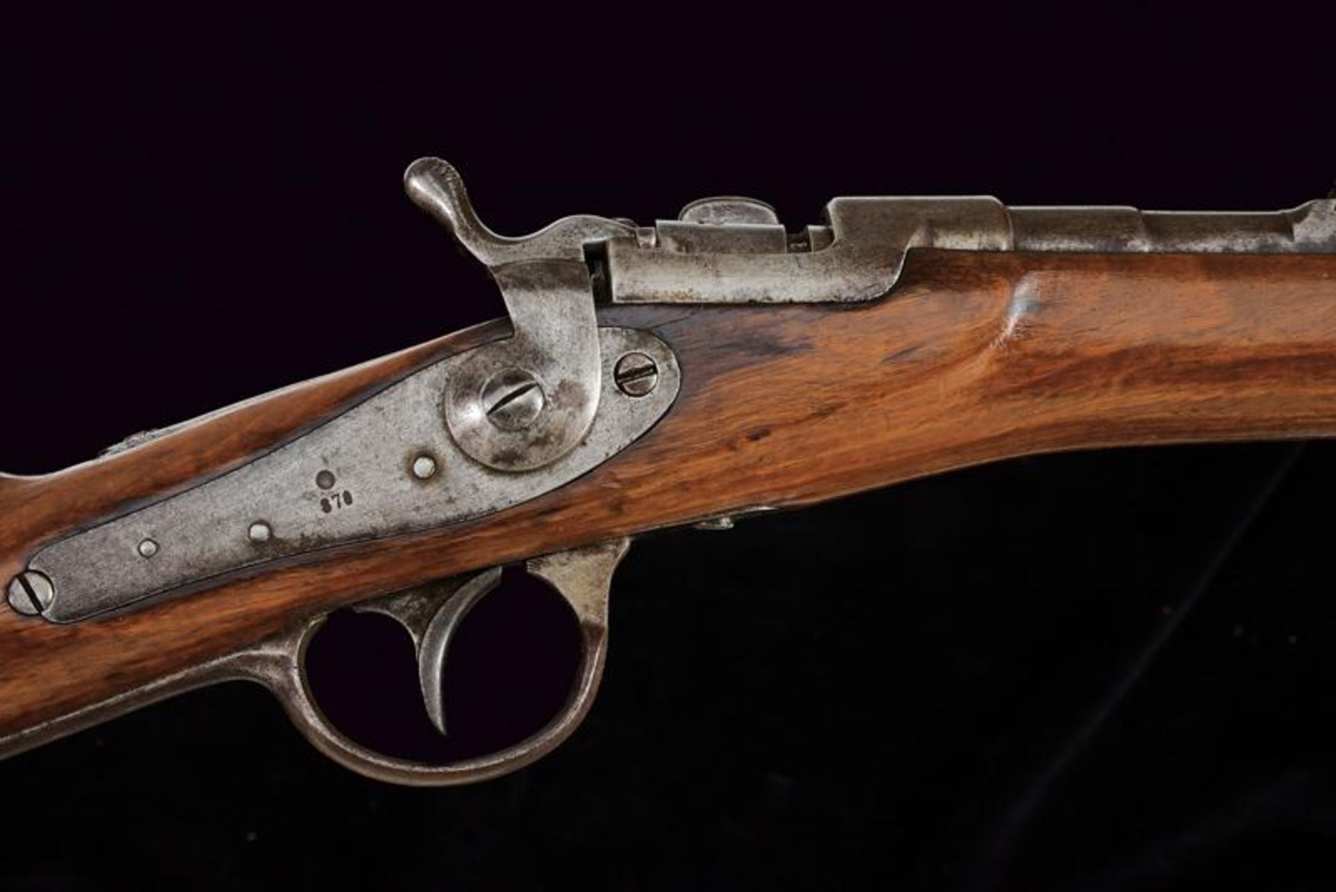 An 1867/77 model Werndl carbine with bayonet - Bild 9 aus 10