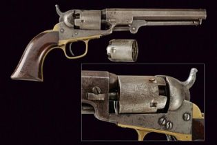 A Colt Model 1849 Pocket Revolver with second cylinder