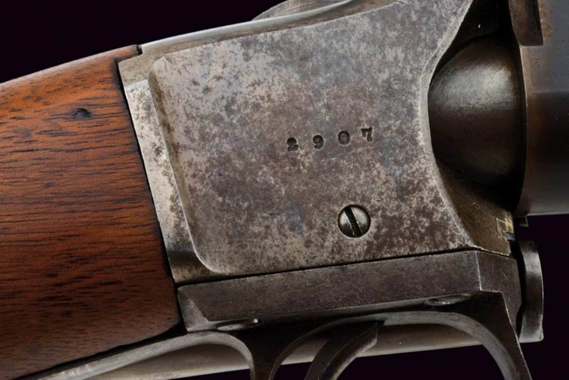 A rare Triplett & Scott Repeating Carbine by Meriden - Image 6 of 11