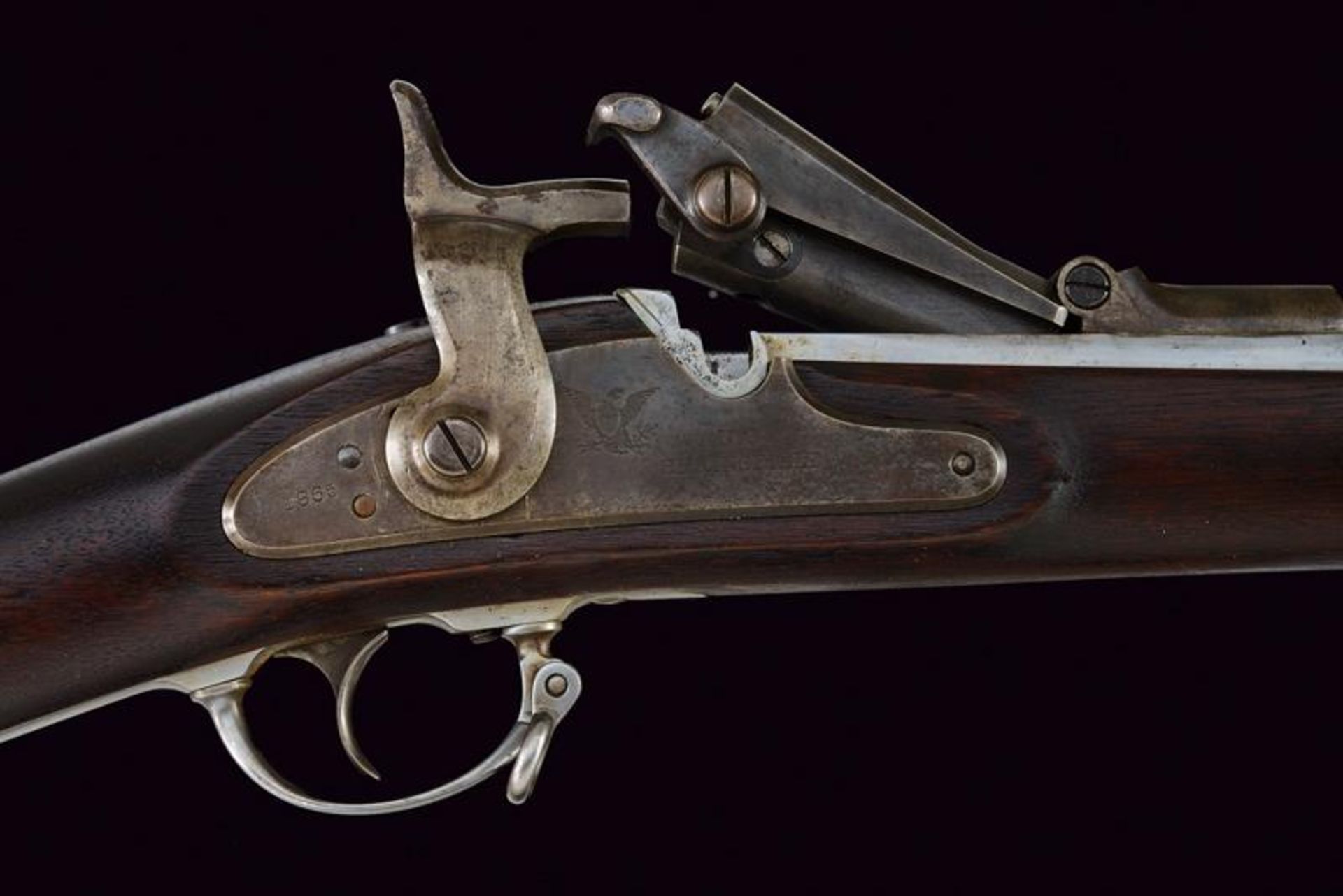 An 1866 model Allin Conversion Rifle - Bild 11 aus 11