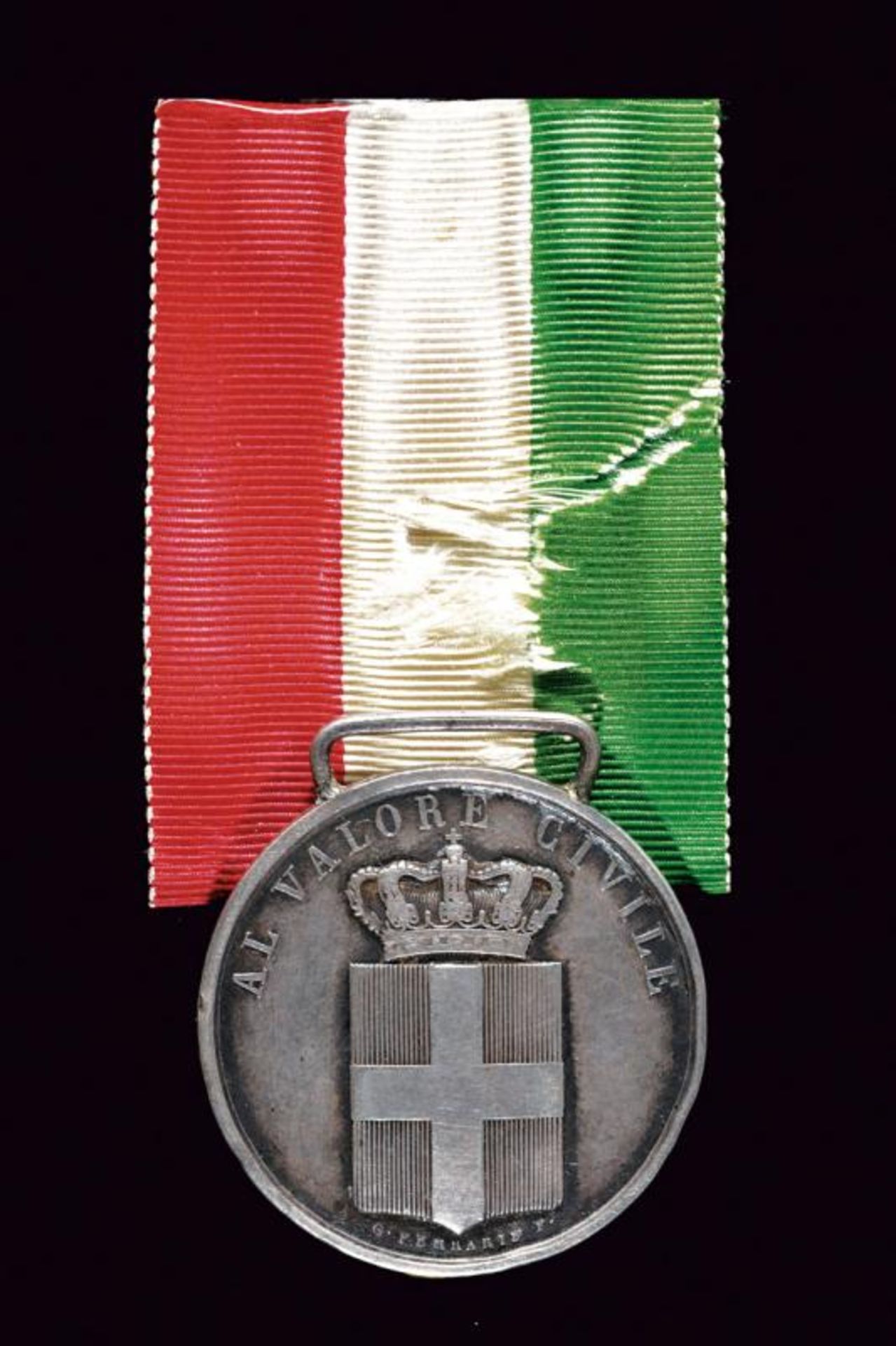 A silver medal for Civil Bravery