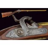 An elegant percussion gun for a boy, signed Pulini