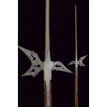 A halberd