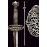 A composite small sword