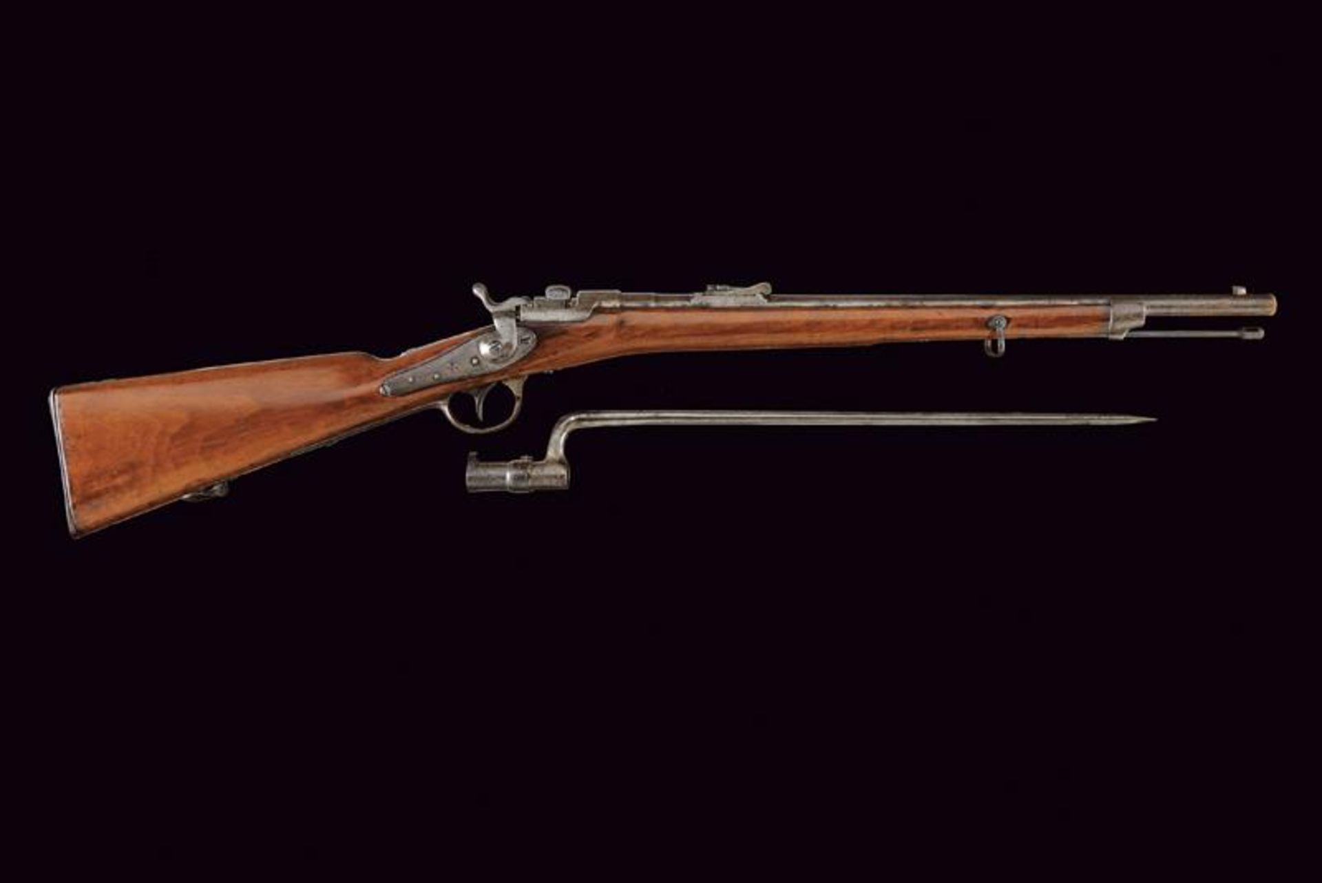 An 1867/77 model Werndl carbine with bayonet - Bild 10 aus 10