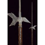 A halberd