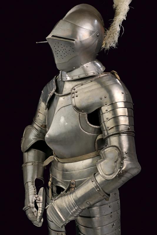A composite cavalry armour - Image 6 of 8