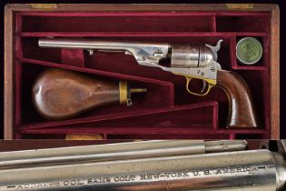 A rare Richard Conversion Colt 1860 model Army revolver