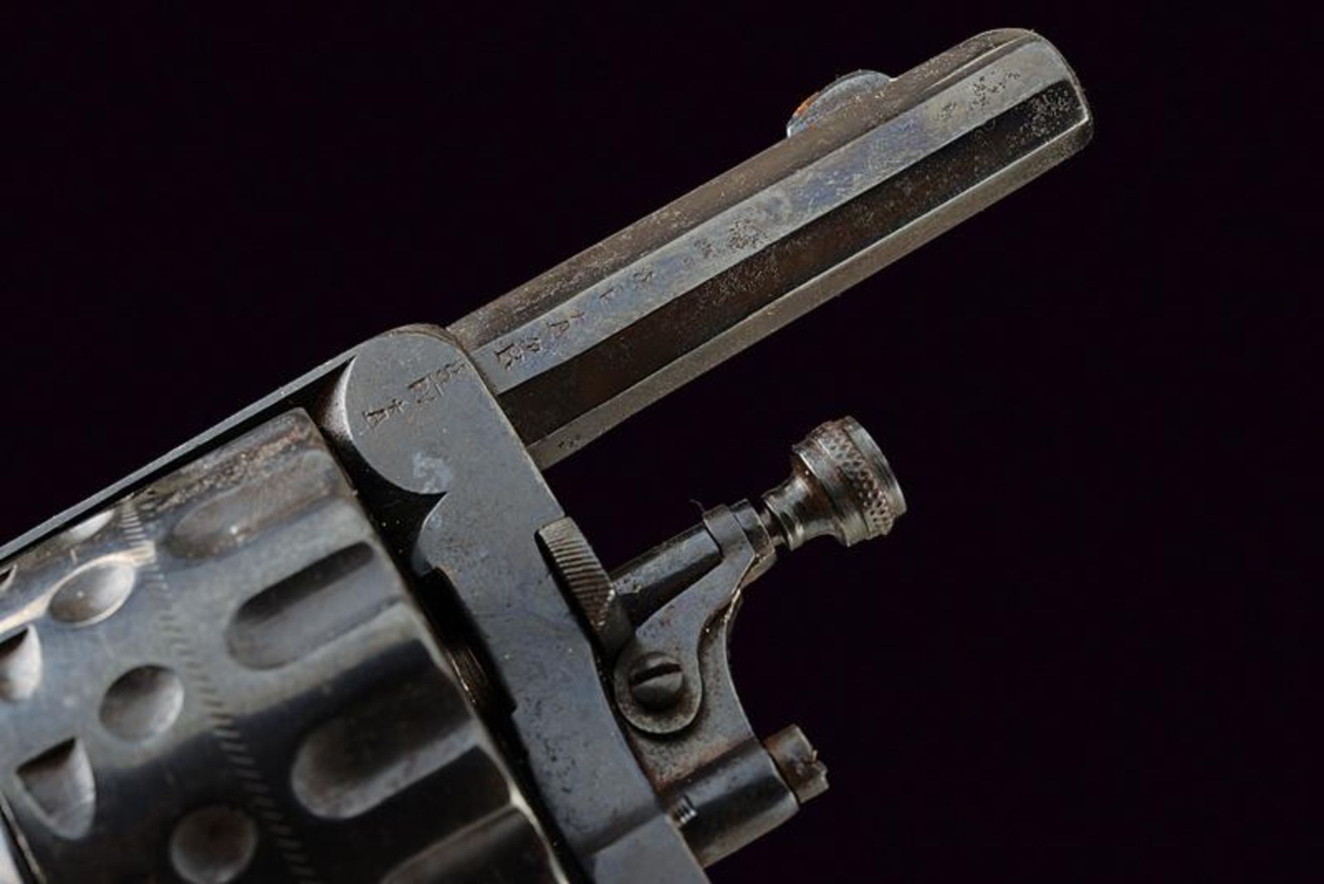A rare 15-shot centerfire revolver - Bild 5 aus 6